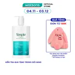 Gel Rửa Mặt Simple Purify+ Gel Cleanser 240ml