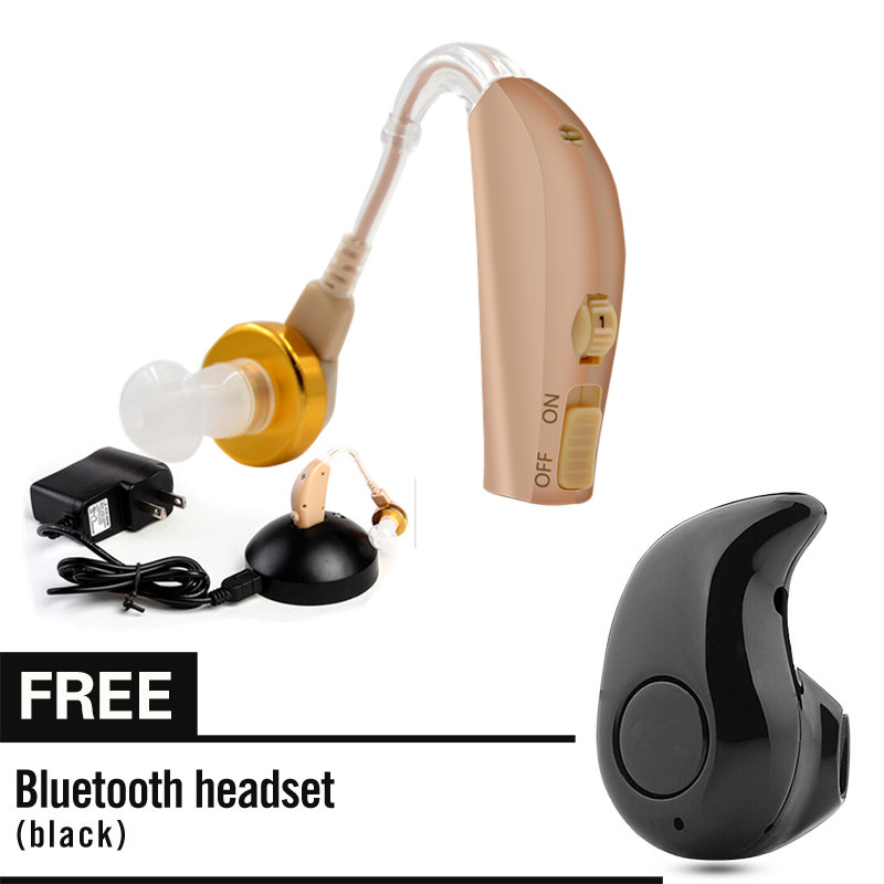 Máy Trợ Thính Gài Tai Cho Người Già Pin Trâu với tai nghe Bluetooth miễn phí s530