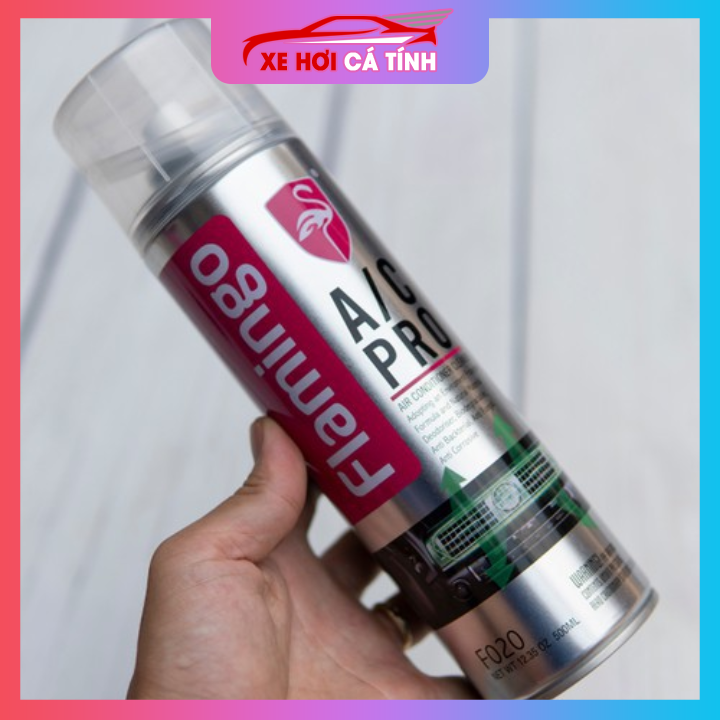 Chai xịt vệ sinh ô tô khử mùi điều hoà dàn lạnh F0020 Air Conditioner Cleaner, sản phẩm tốt đạt chất lượng cao, cam kết sản phẩm nhận được như hình