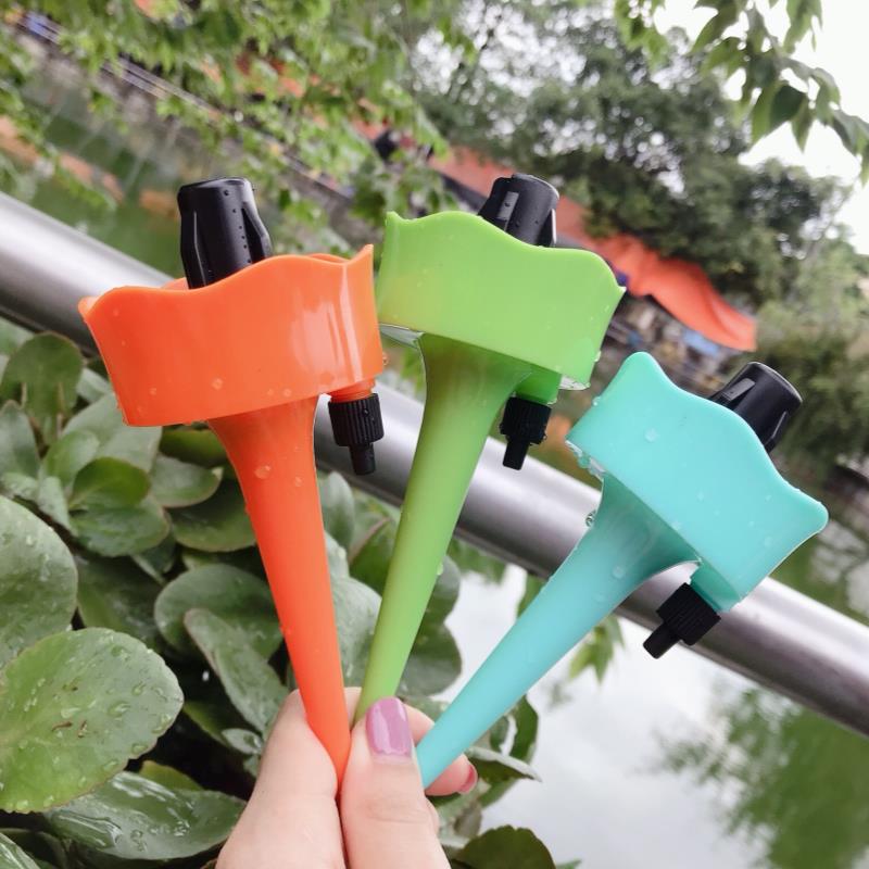 Que cắm tưới lắp chai nhựa pet C-08, Đầu tưới nắp chai pet, Nhỏ giọt điều chỉnh lưu lượng