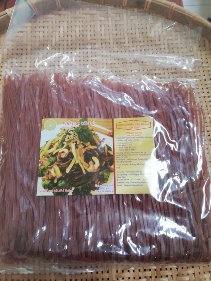 Phở gạo lứt đỏ bịch 500gr