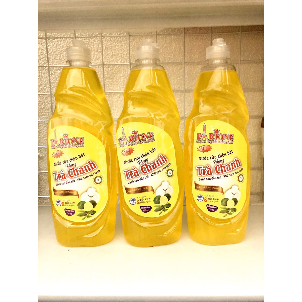 Nước rửa chén bát hương Trà Chanh 725ml