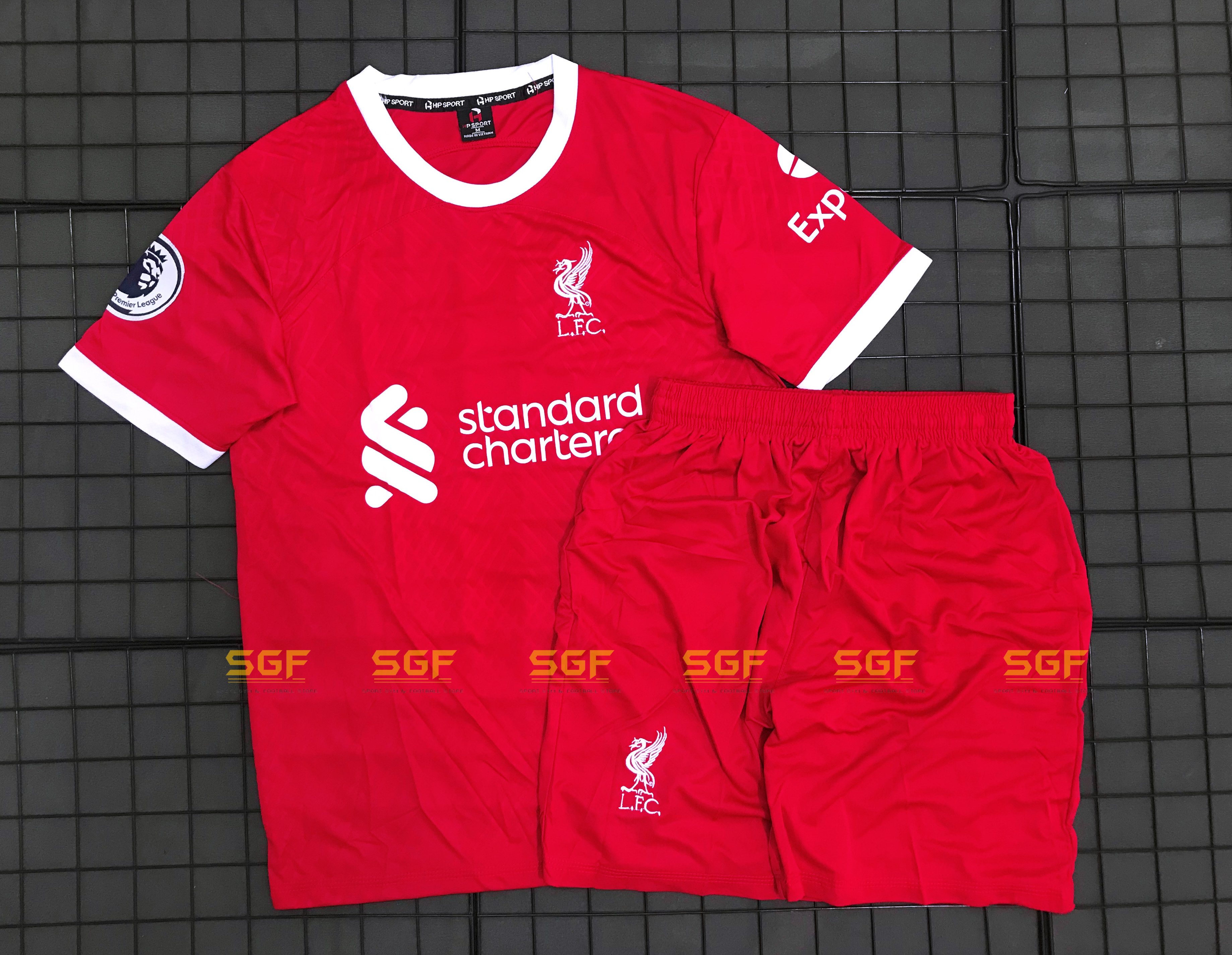 Quần Áo Bóng Đá LIVERPOOL đỏ sân nhà 2023