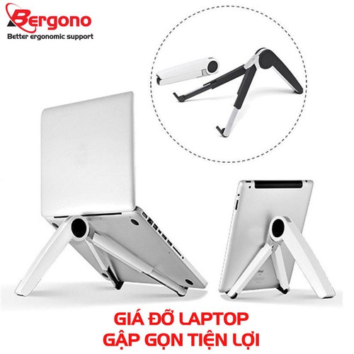 Giá đỡ Laptop Gập gọn Giá đỡ máy tính bảng tiện lợi Tản nhiệt Laptop