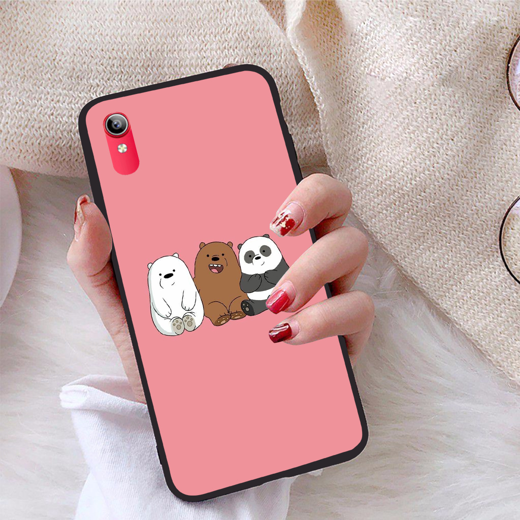 Ốp lưng Vivo Y1S viền dẻo TPU BST Chúng ta là Gấu