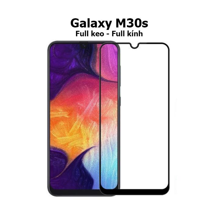 Kính cường lực full màn hình Samsung Galaxy M30s