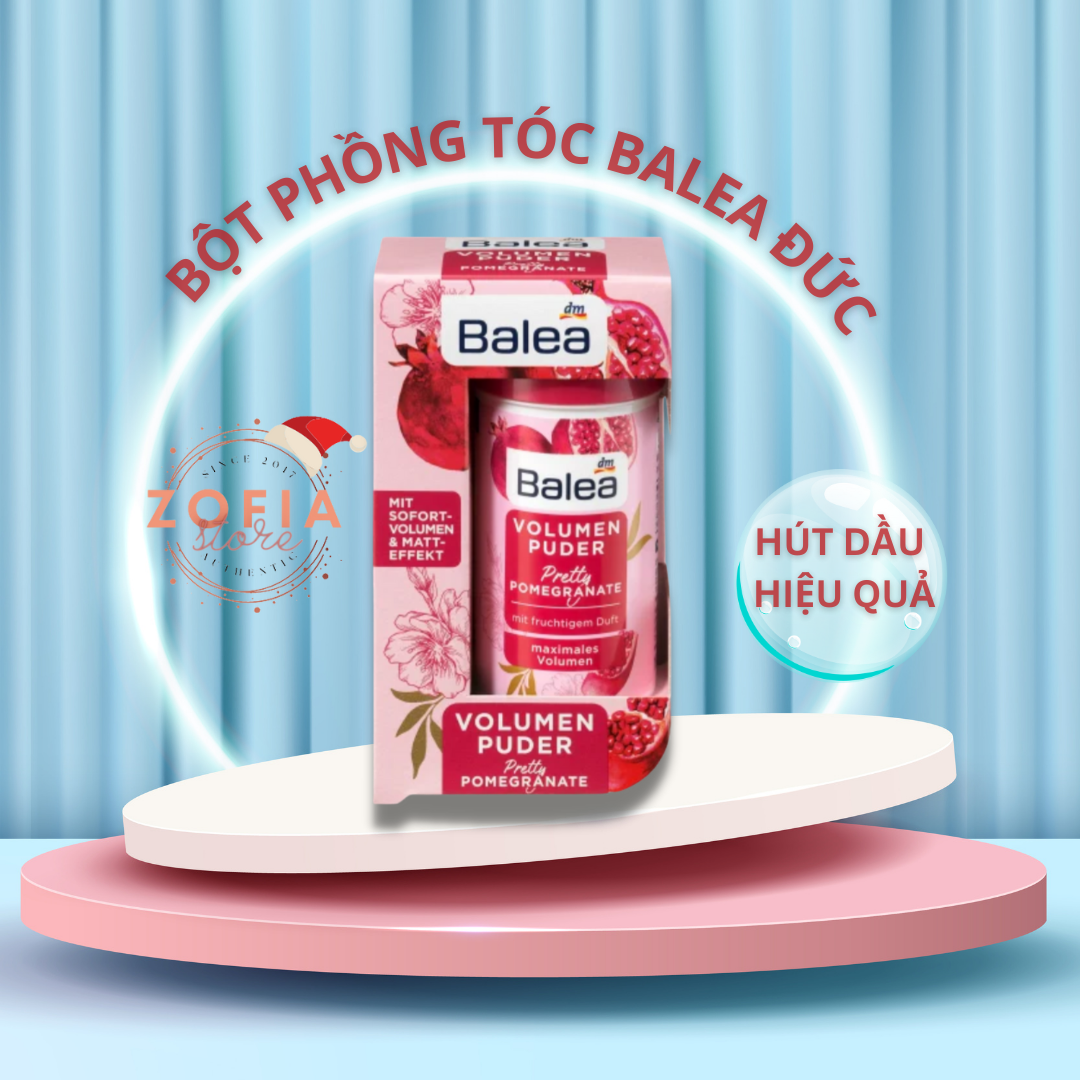 Bột phồng chân tóc Balea nội địa Đức chống bết tóc
