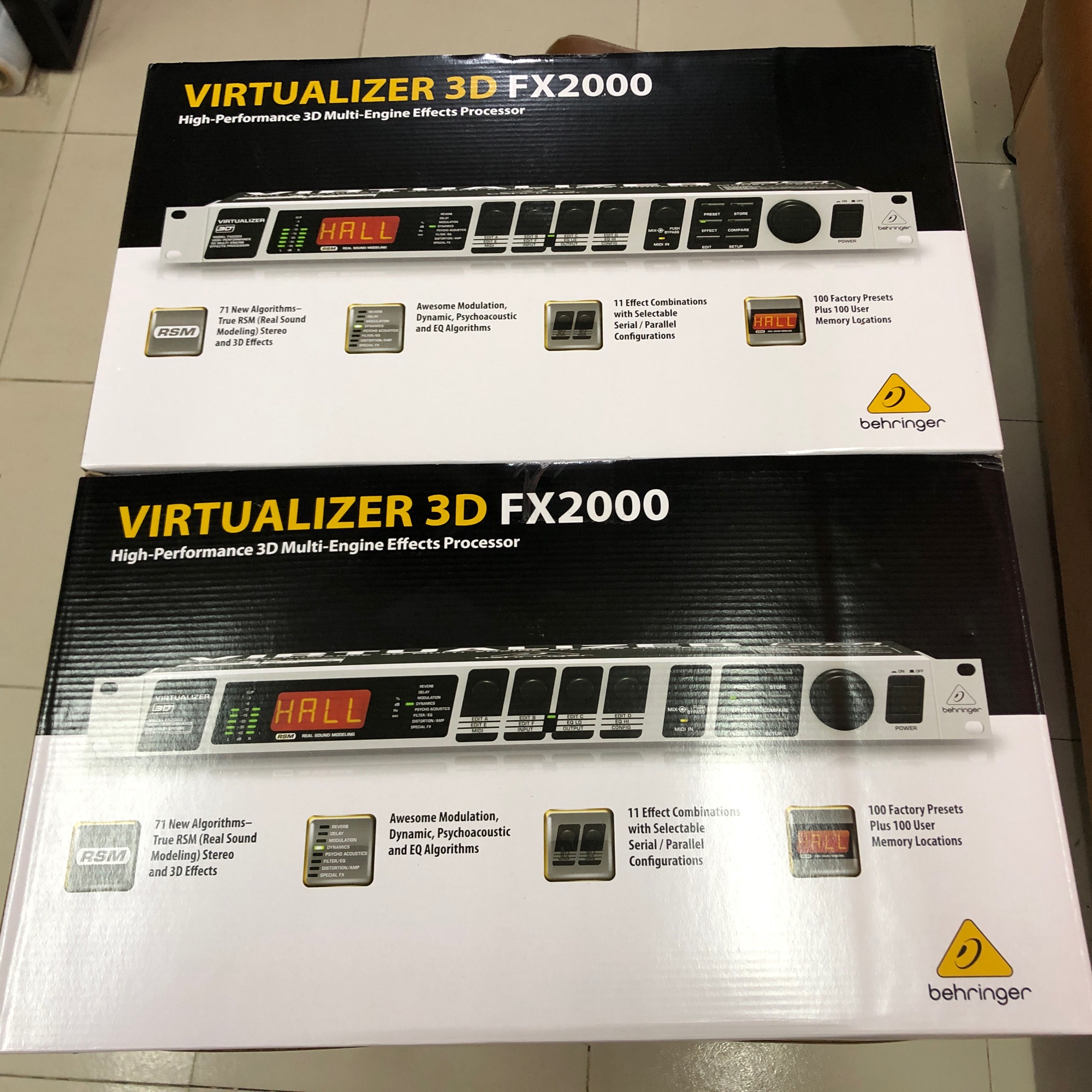 [HCM]Effect Rời Behringer FX2000 Echo Reverb Chuyên Nghiệp Cho Dàn Âm Thanh Karaoke và Sân Khấu