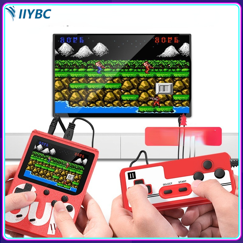 Máy Chơi Game Cầm Tay Sup Máy Chơi Game Cổ điển Tetris 400 Trong Một Nhân đôi Thiết Bị Cầm Tay Hoài Cổ