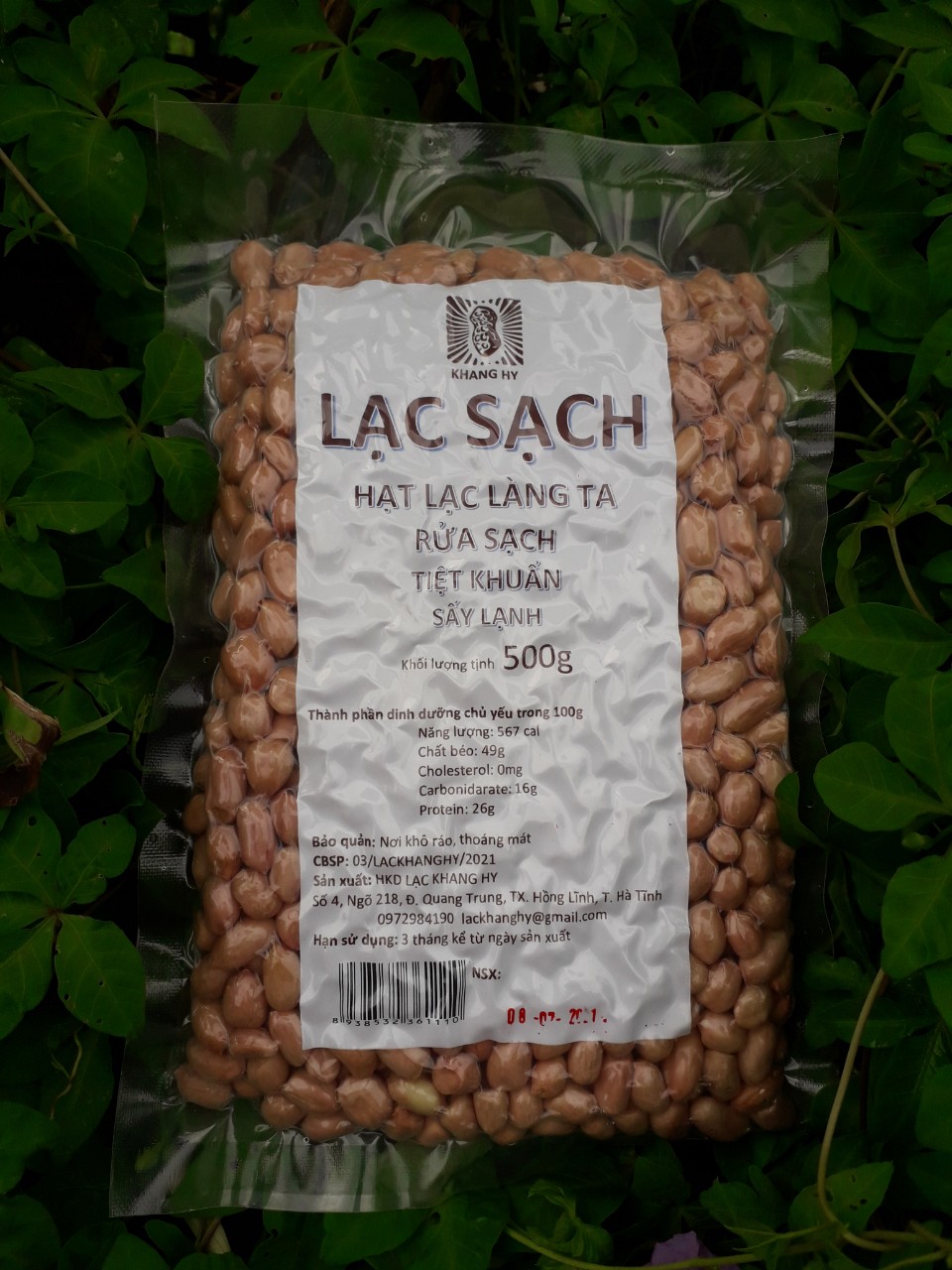 Lạc nhân sạch khang hy 500g