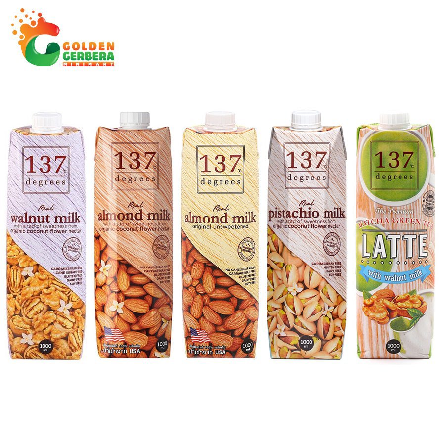 Sữa Không Đường 137 Degrees Sugar Free Thái Lan 1L Giá Tốt
