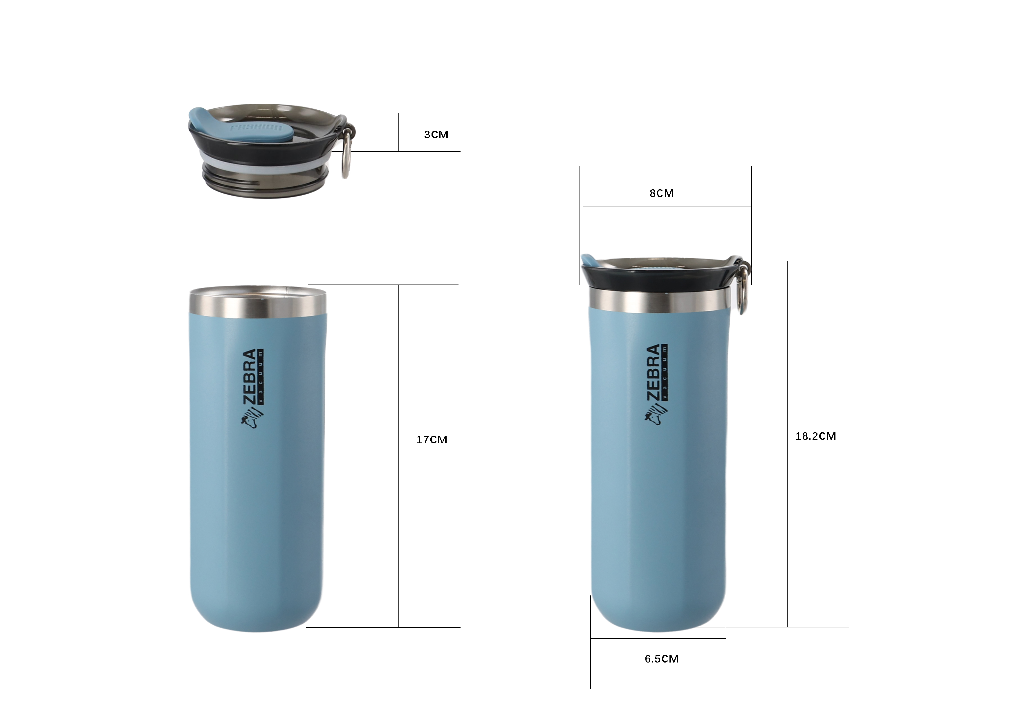 Ly giữ nhiệt Zebra Enjoy 440ml - 912720