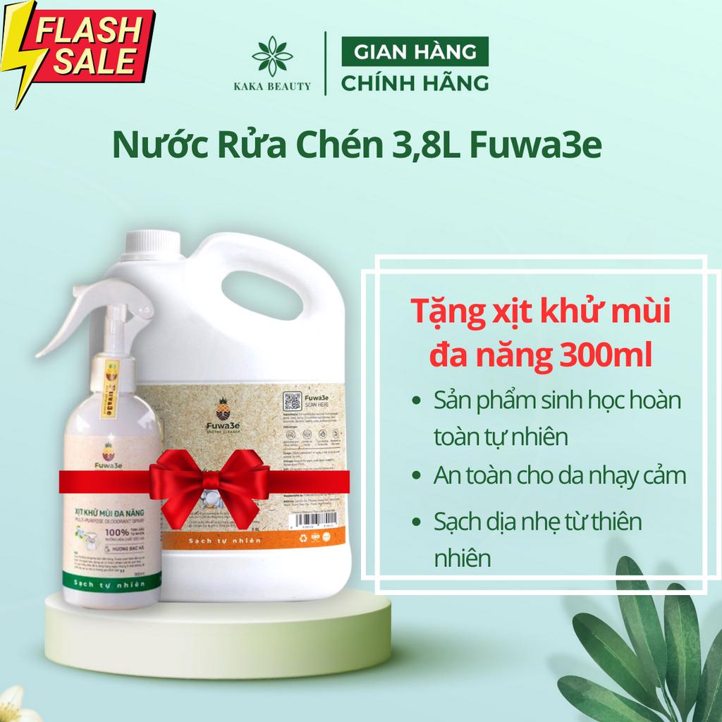 Nước rửa bát Fuwa3e organic Enzyme sinh học khử mùi