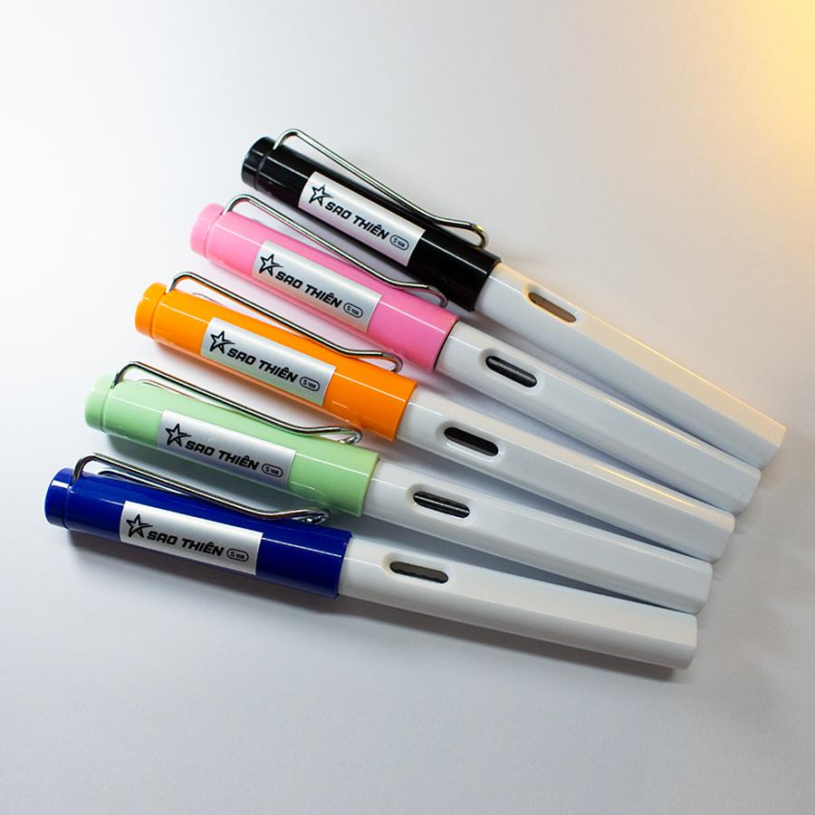 Bút mực sao thiên s108 ngòi kim tinh êm trơn siêu bền, bút học sinh, penpro
