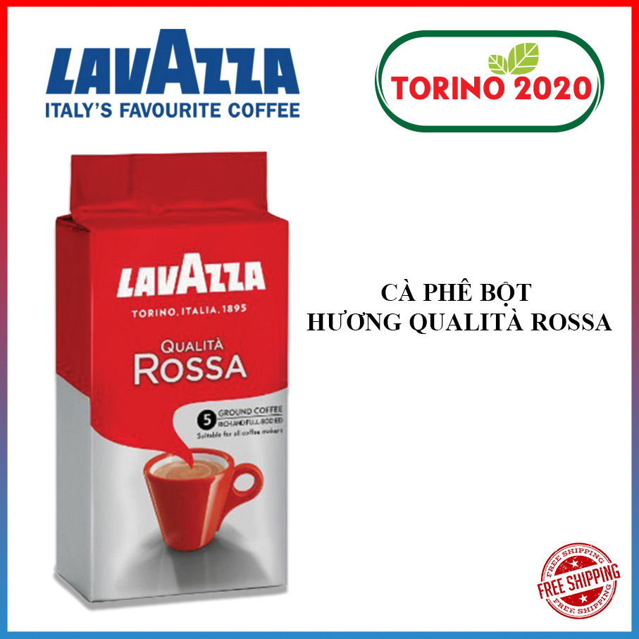 Cà phê qualità rossa lavazza - cà phê bột gói 250g