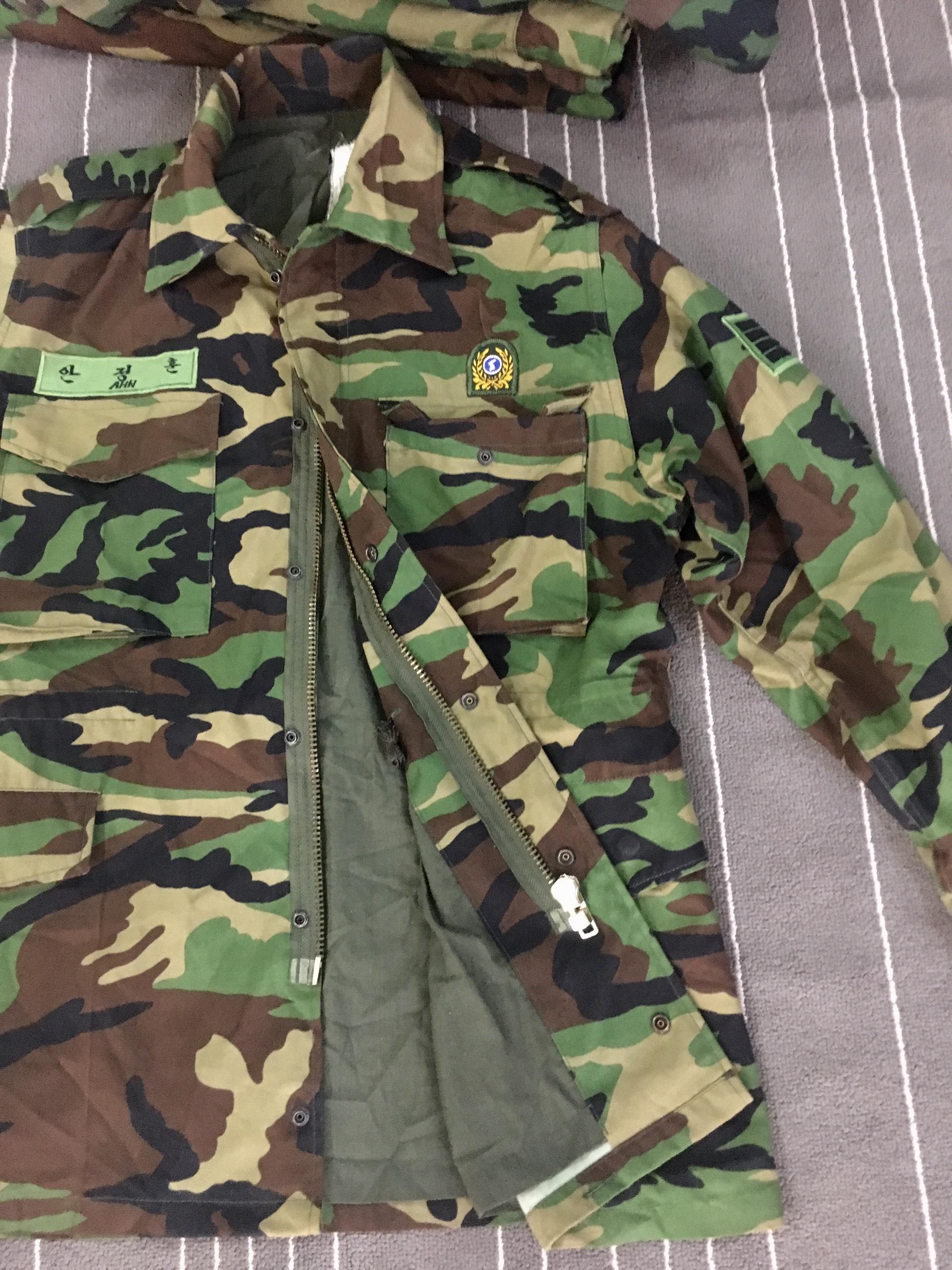 Áo khoác nam, áo khoác lính nam, áo sơ mi lính rằn ri (2 lớp dây kéo đồng)