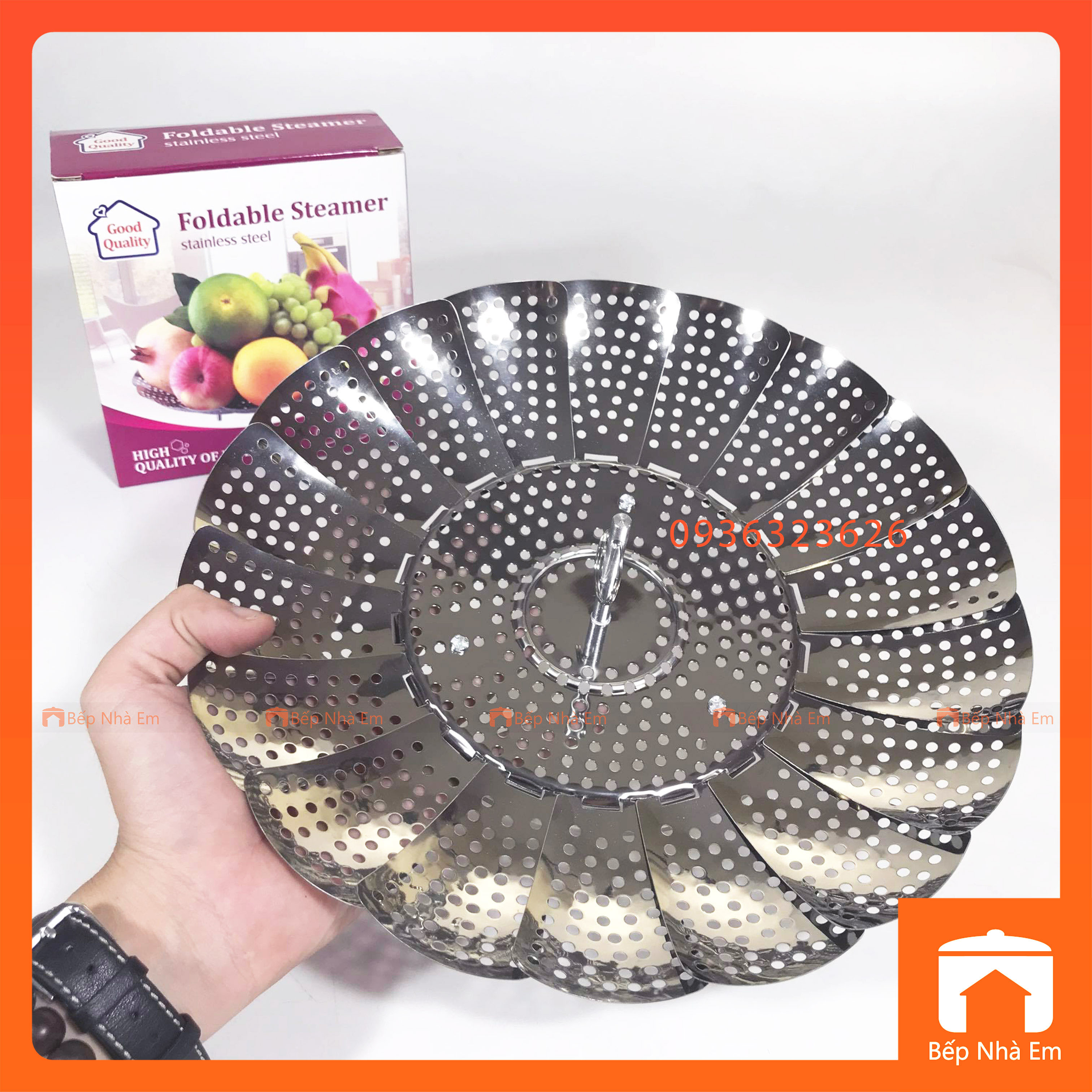 Vỉ hấp inox đa năng - hàng cao cấp