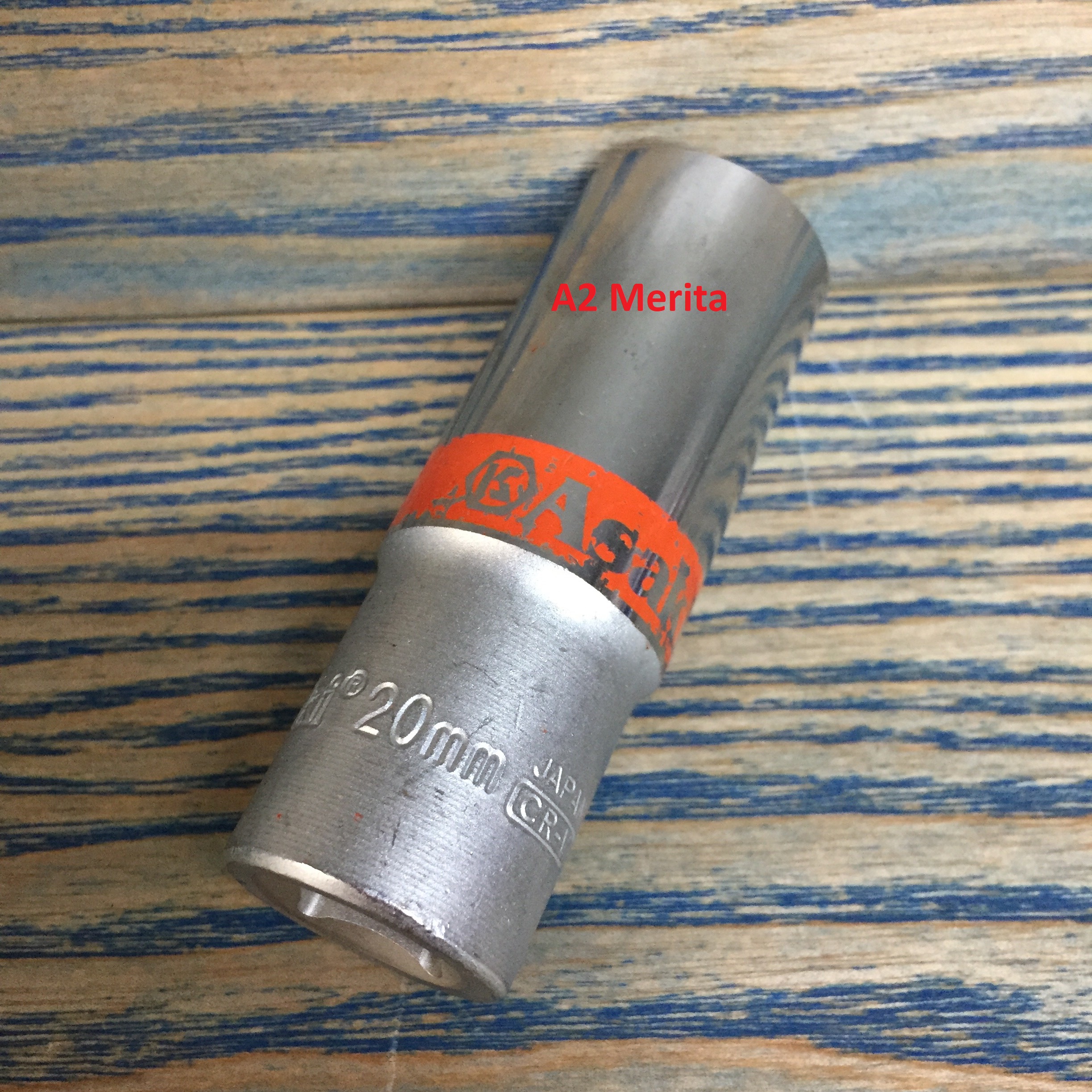 Đầu tuýp dài 1/2" 6 cạnh cao cấp 20mm asaki ak-6559