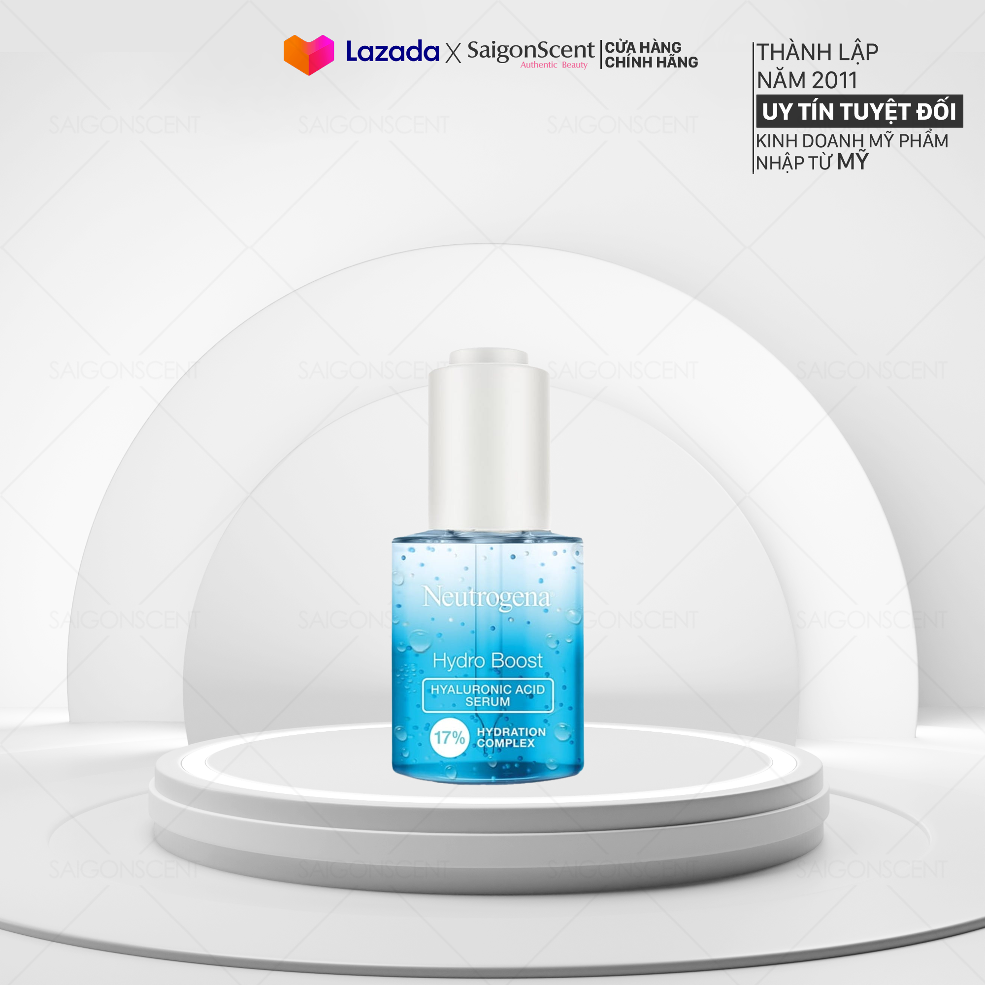 [HCM]Tinh chất cấp nước phục hồi da Neutrogena Hydro Boost Hyaluronic Acid Serum ( 30mL )