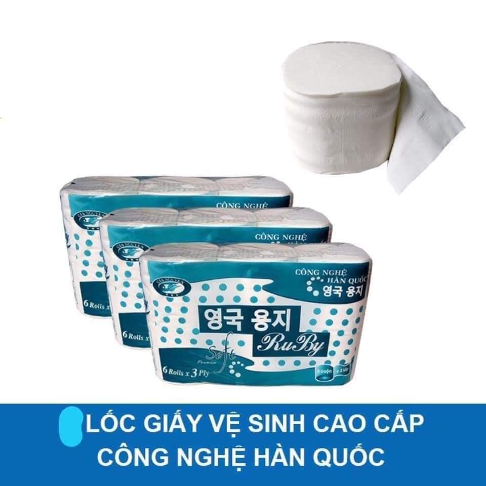 Giấy cuộn không lõi cao cấp RUBY hàn quốc