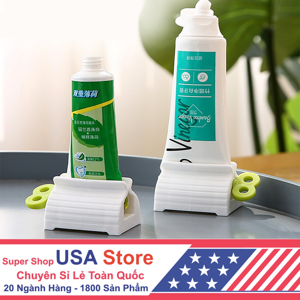 Cuộn Kẹp Ép Nặn Tuýp Kem Đánh Răng K6 Kiểu Trụ - Dụng Cụ Đẩy Nhả Sữa Rửa Mặt Tiết Kiệm