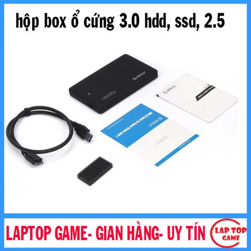 Hộp đựng ổ cứng laptop 2.5 inch hdd/ssd usb 3.0 + tặng kèm cáp