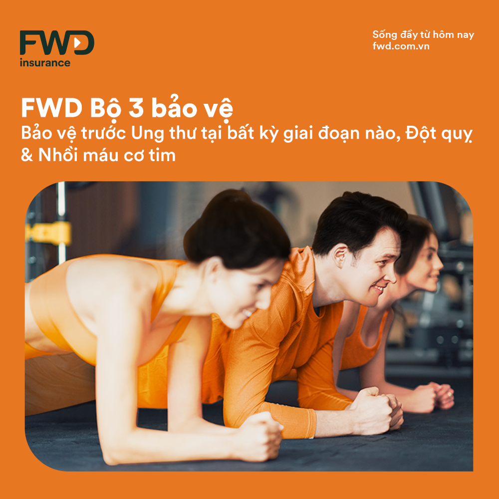 Toàn quốc bảo hiểm fwd bộ 3 bảo vệ - nữ