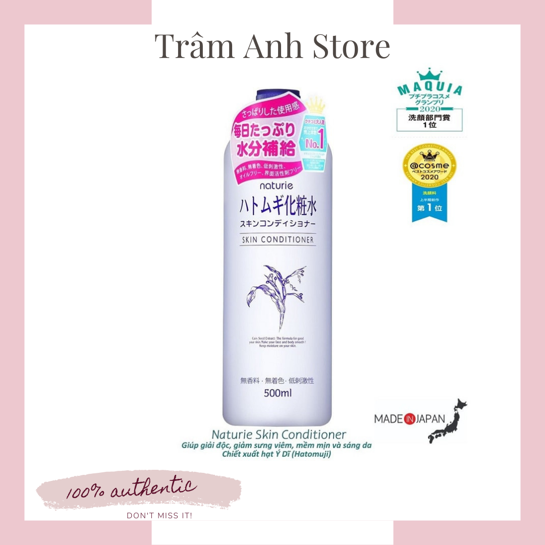 Toner ý dĩ Naturie Nhật Bản