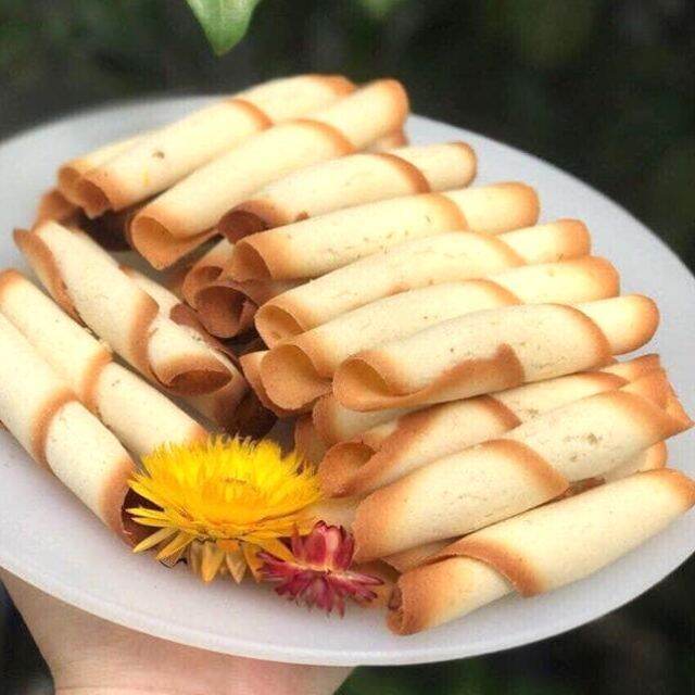 [Quà tết 2022]Bánh măng bơ sữa loại đặc biệt thơm ngon 200g/500g/1kg-đồ ăn vặt-bách hoá online