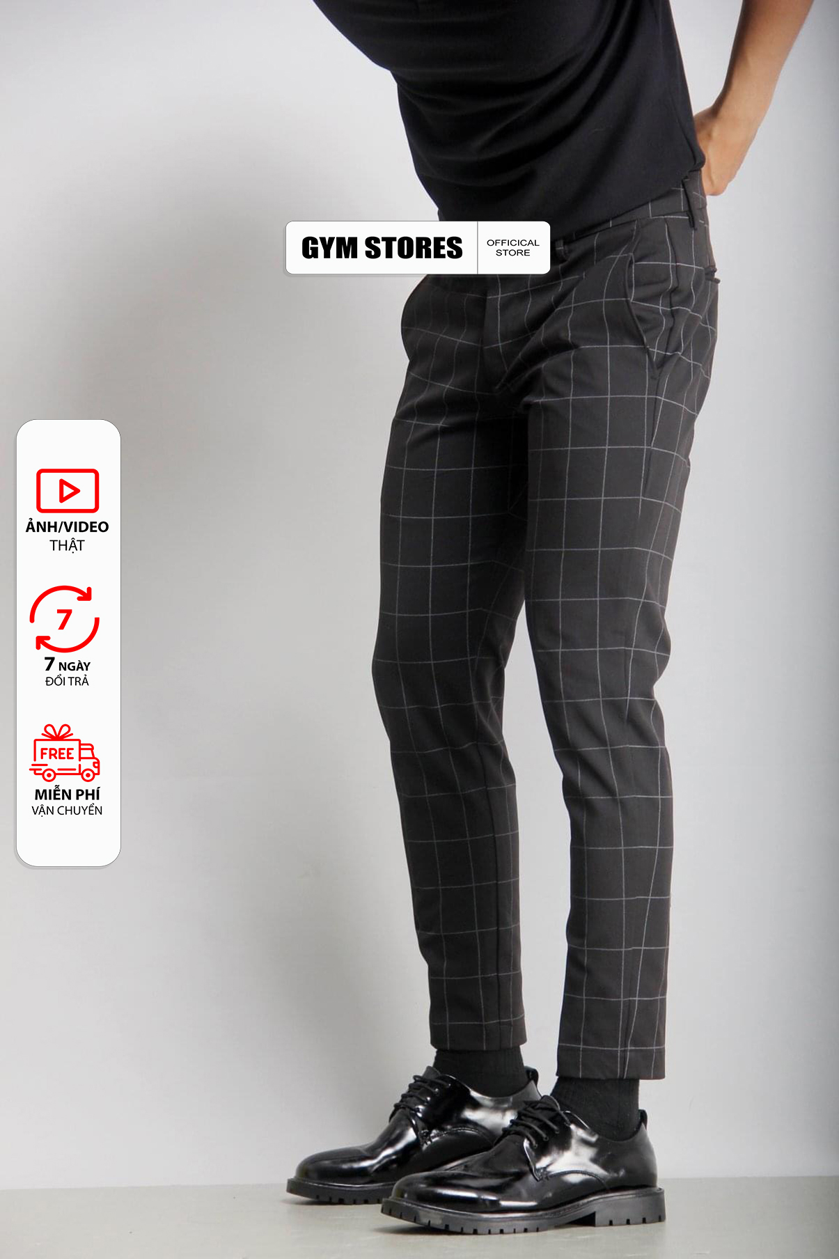 FREESHIP QUẦN TÂY NAM CAO CẤP CHẤT MỀM KHÔNG NHĂN CARO TDCR02