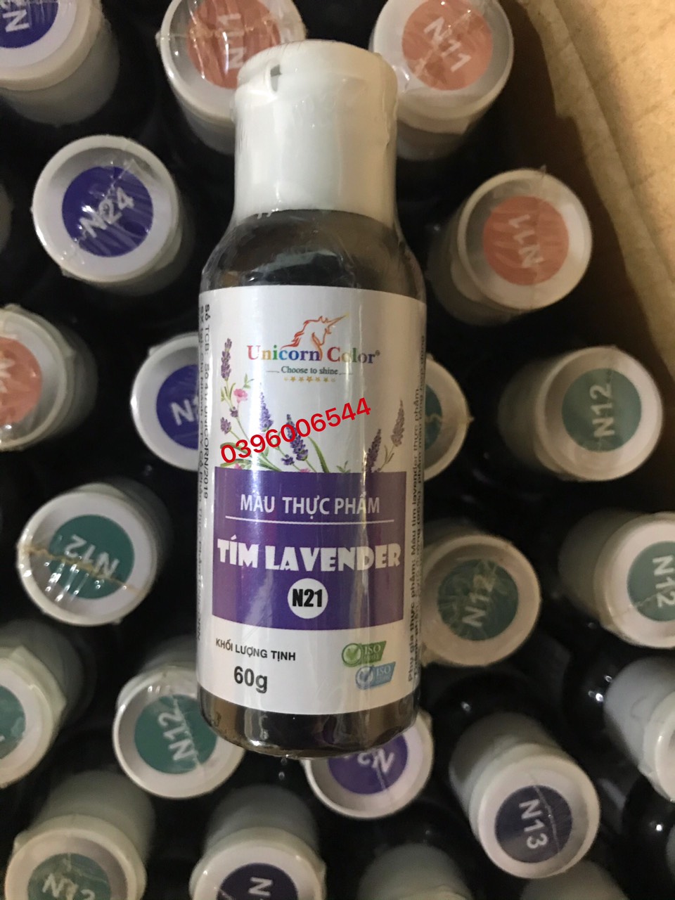 Màu siro Unicorn Tím Lavender 60g