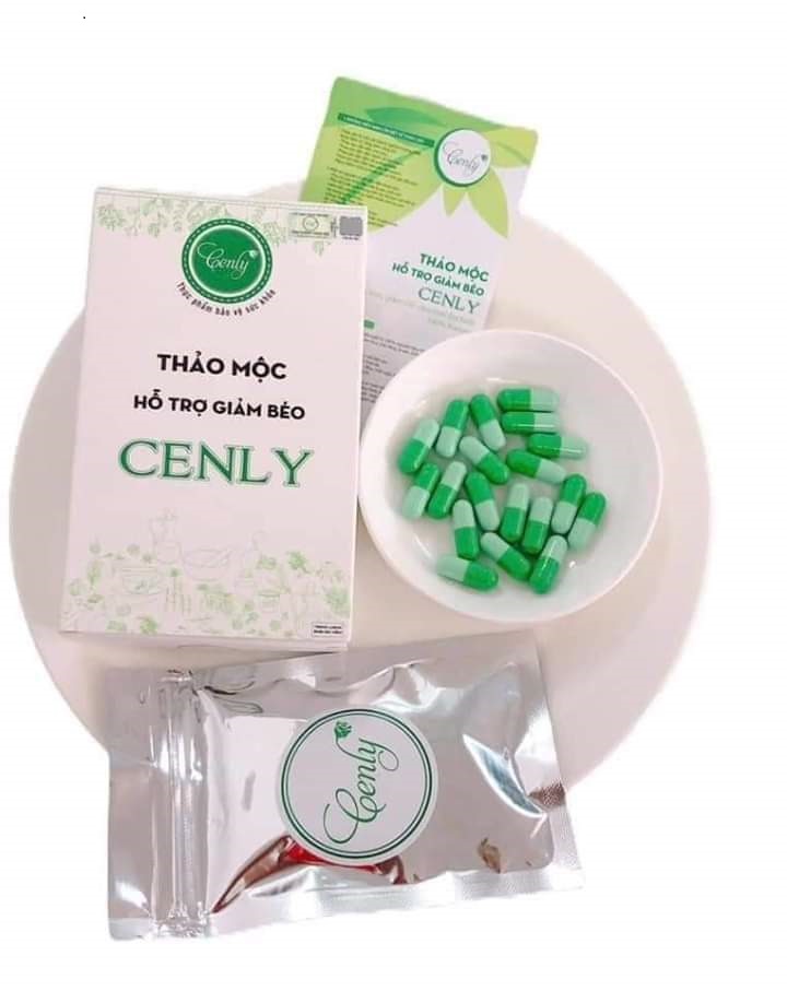 Giảm Cân Cenly organic. Hộp 30 Viên mẫu Cũ