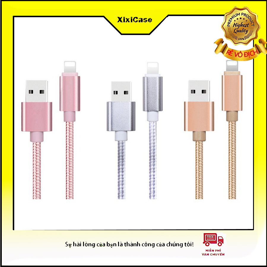 Dây sạc dù 1m