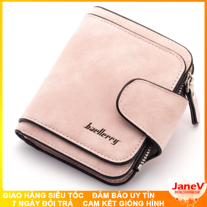 [HCM][8 MÀU] Ví Nữ Mini Ngắn Baellerry Cầm Tay Cao Cấp Sang Trọng Phong Cách Hàn Quốc TVNN116