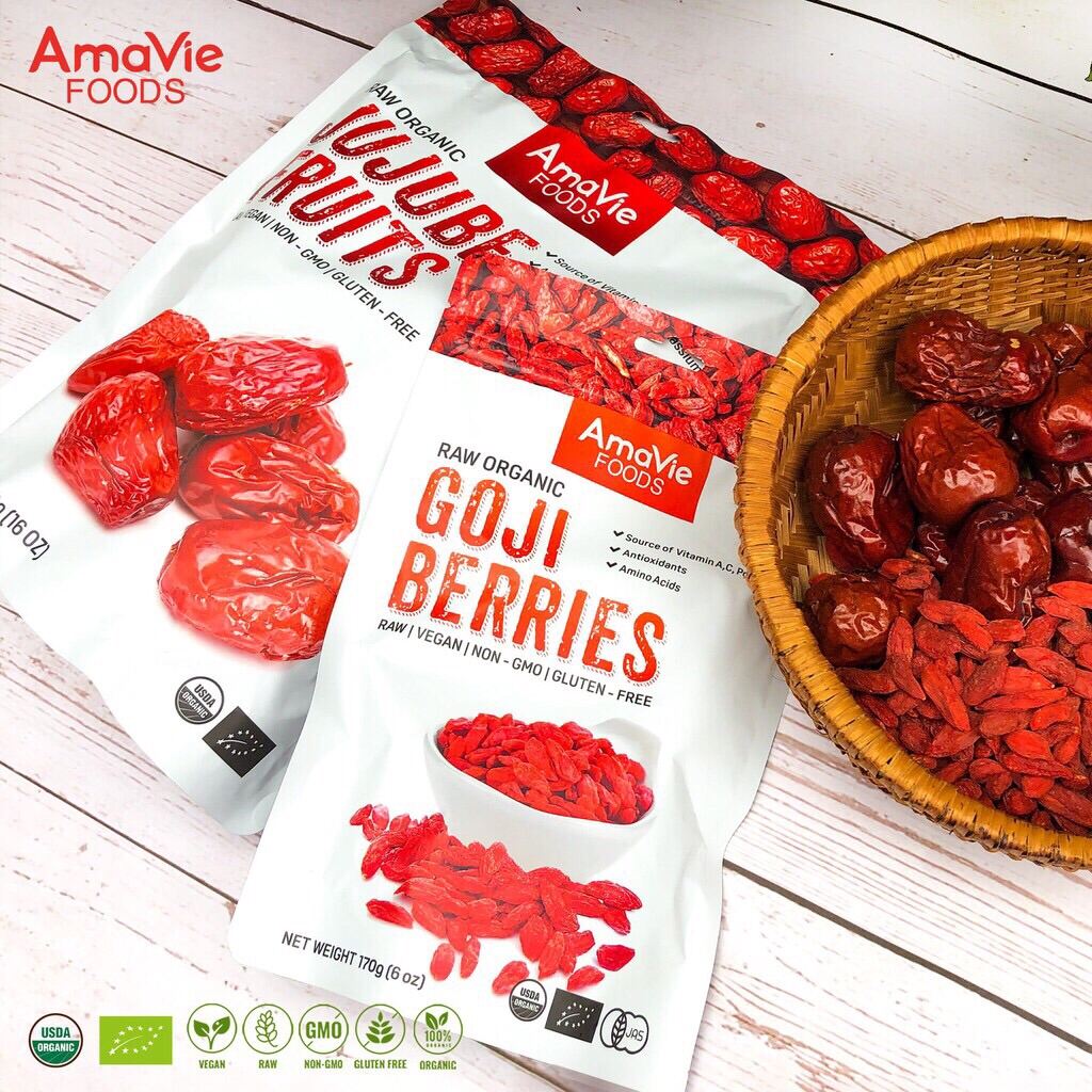 Táo đỏ hữu cơ amavie food 450g