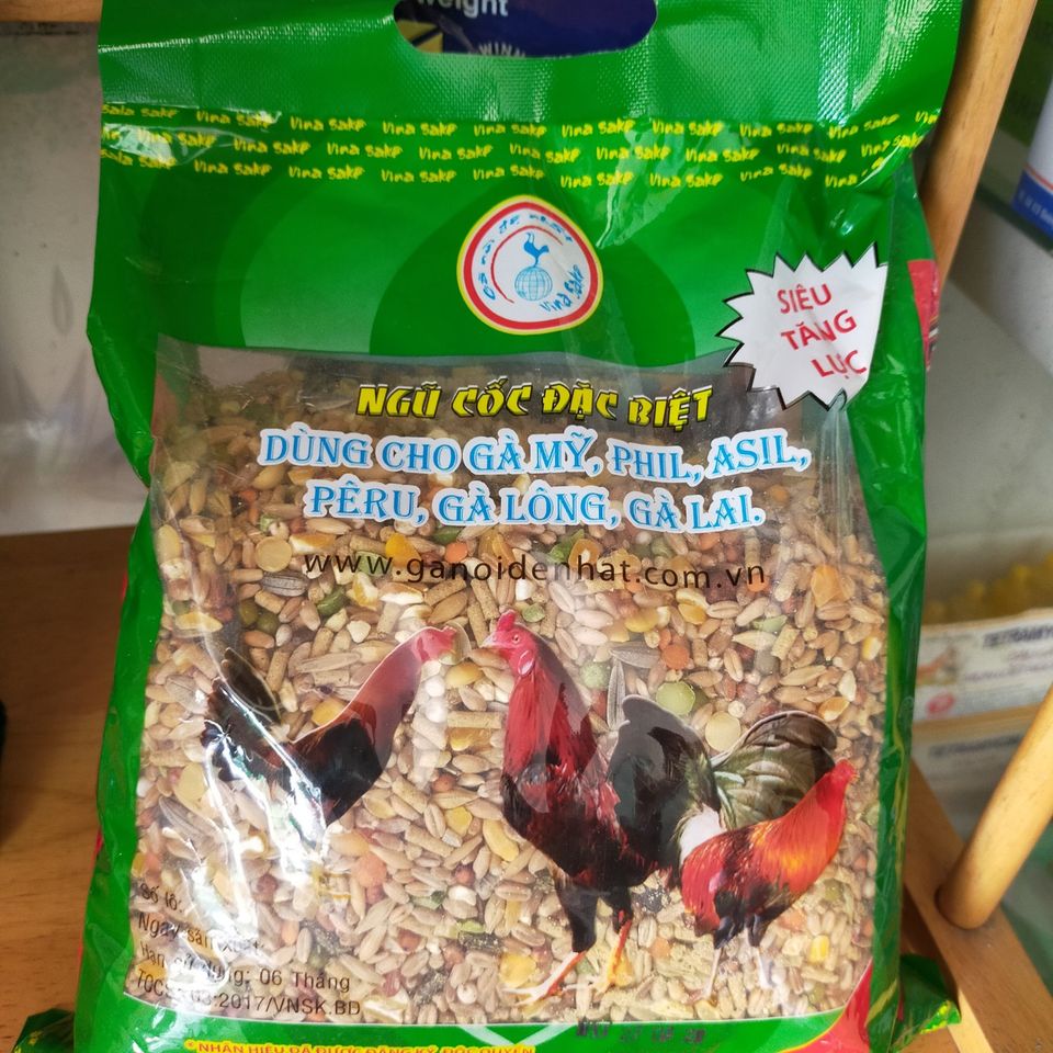 Ngũ cốc cho gà đá túi 1kg