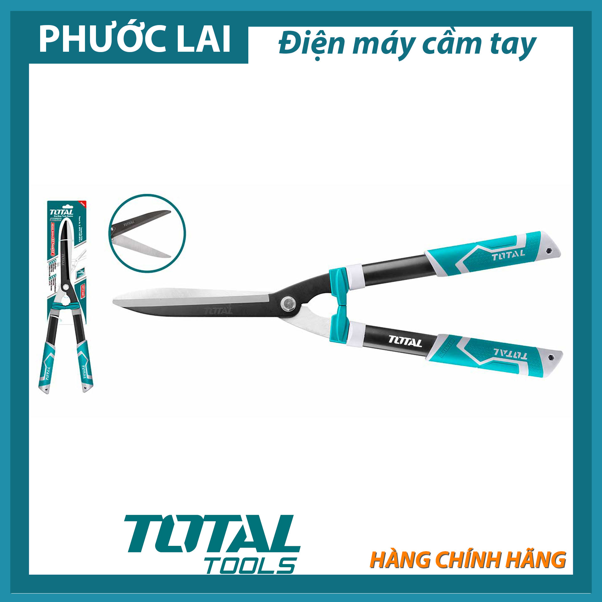 Kéo cắt tỉa cây hàng rào 22" total tht1516001