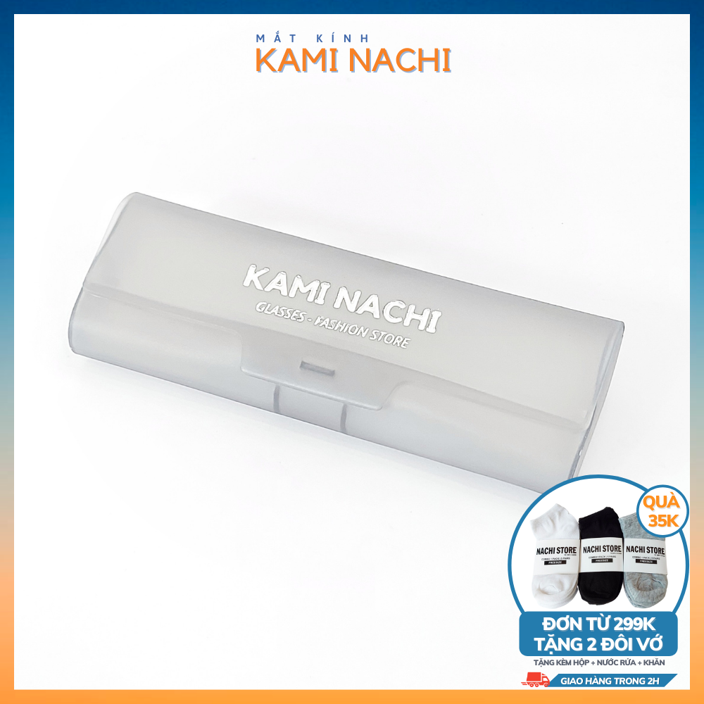 Hộp đựng kính Kami Nachi mẫu mới - Hộp nhựa đựng gọng kính