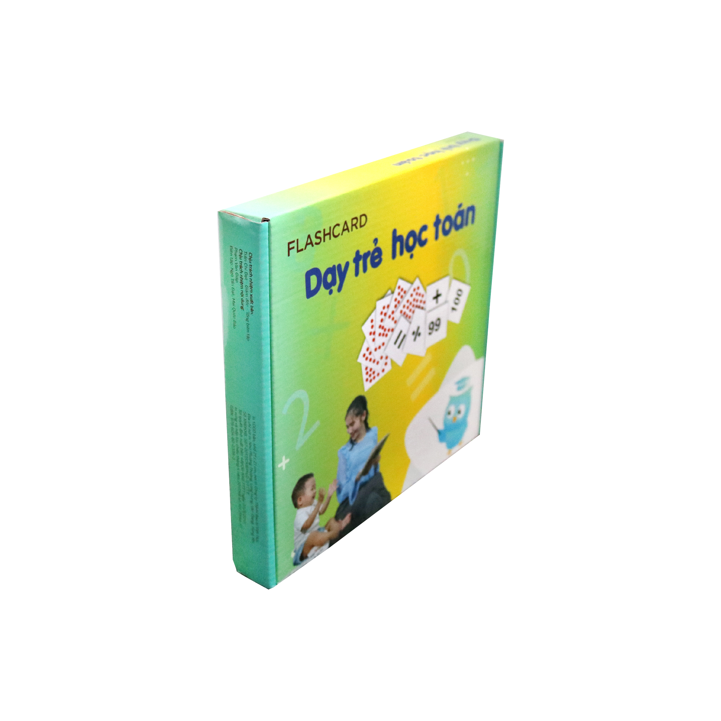 Bộ 59 thẻ flashcard dạy trẻ học toán cho bé