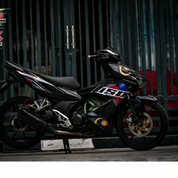 Tem rời xe winner x rs 150r mẫu tem cờ malaysia mã lai rs150r
