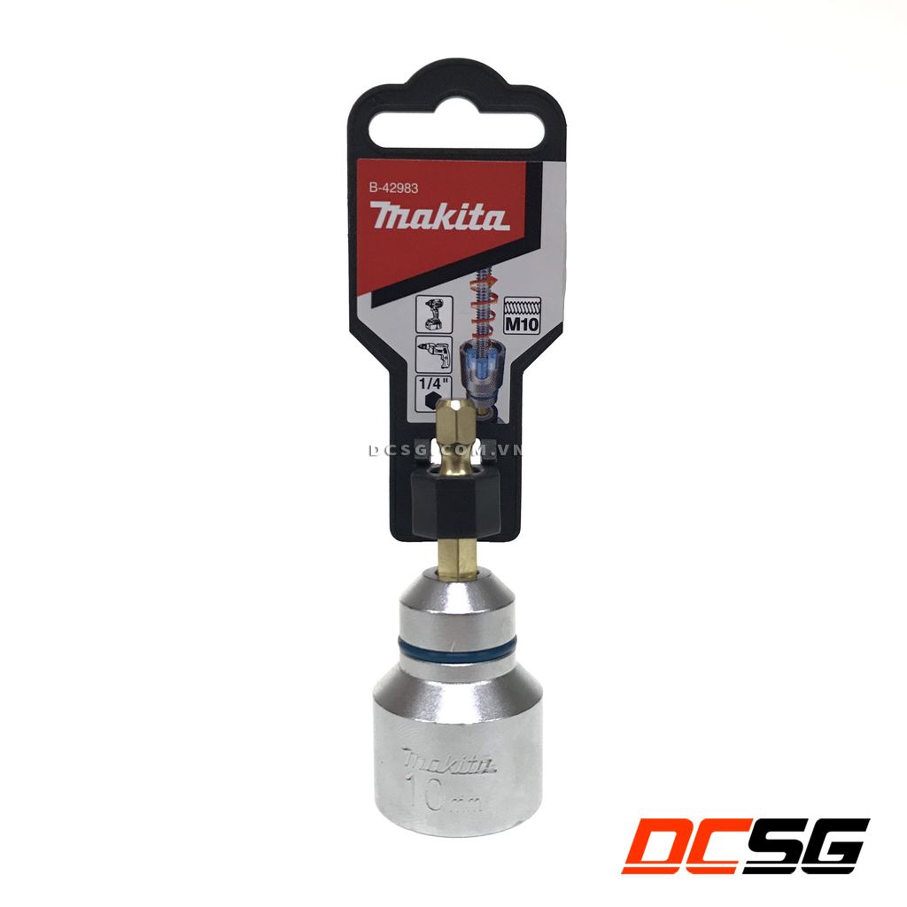 Đầu vặn sắt ren 10mm makita b-42983 | dcsg