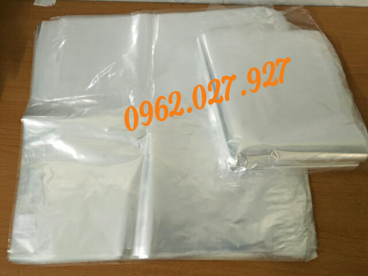 Màng nilon gói chả lụa, nem chua size 50*50/ manh nilon
