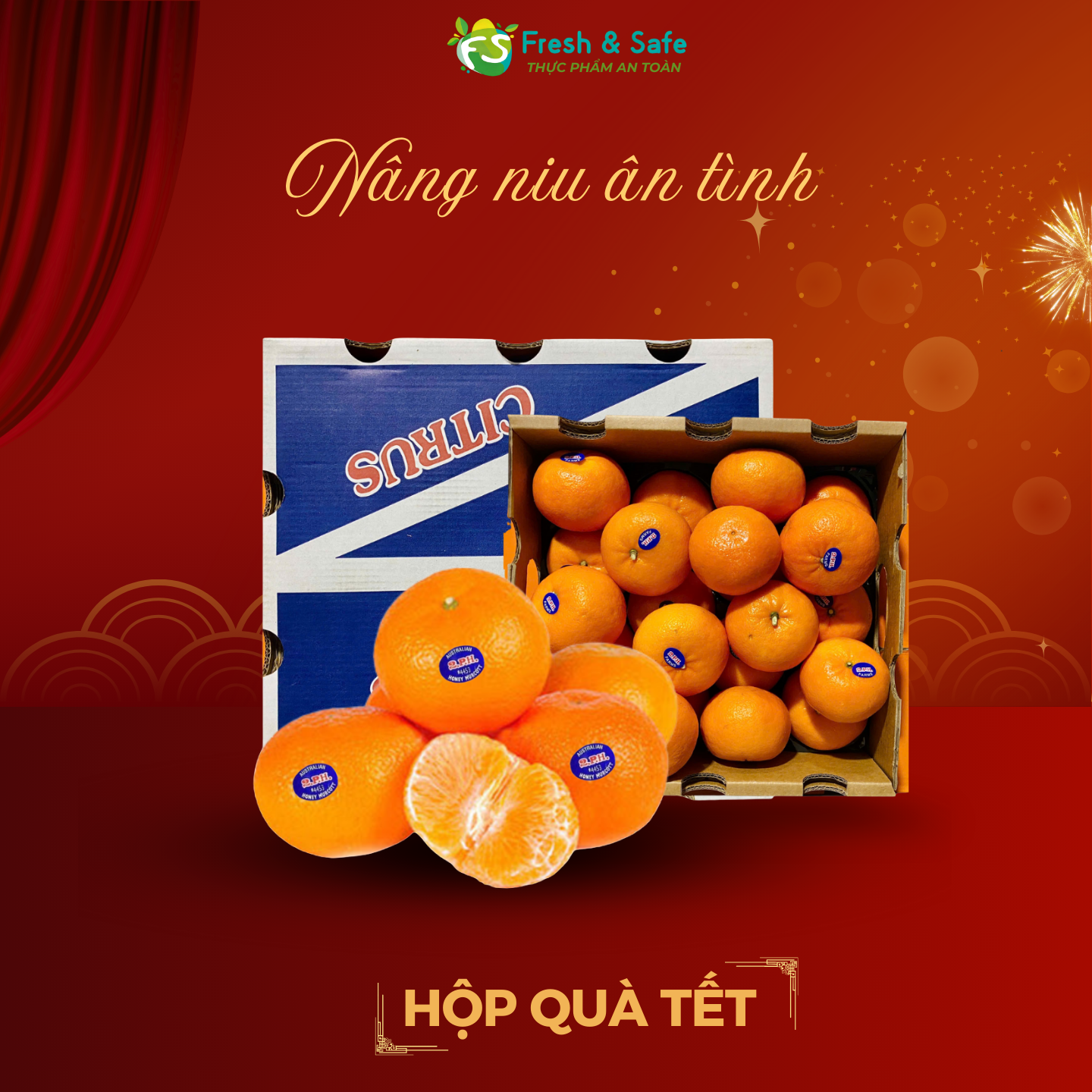 [QUÀ TẾT] Quýt Úc – Thùng 4kg