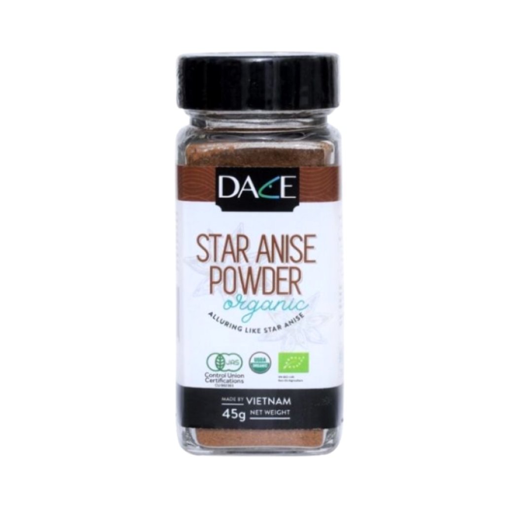 Bột Hồi Hữu Cơ, Organic Star Anise Powder 45g