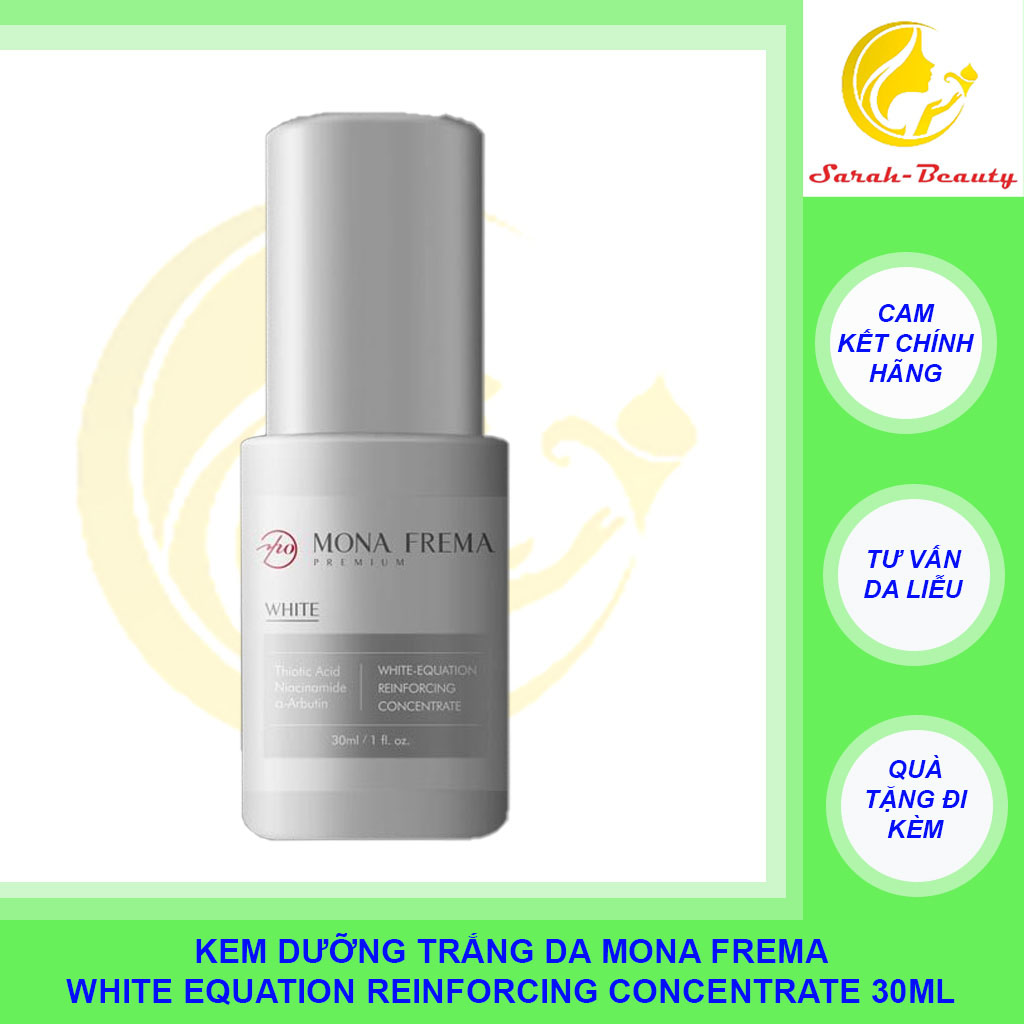 Kem dưỡng trắng da Mona Frema White-Equation Reinforcing Concentrate 30ml
