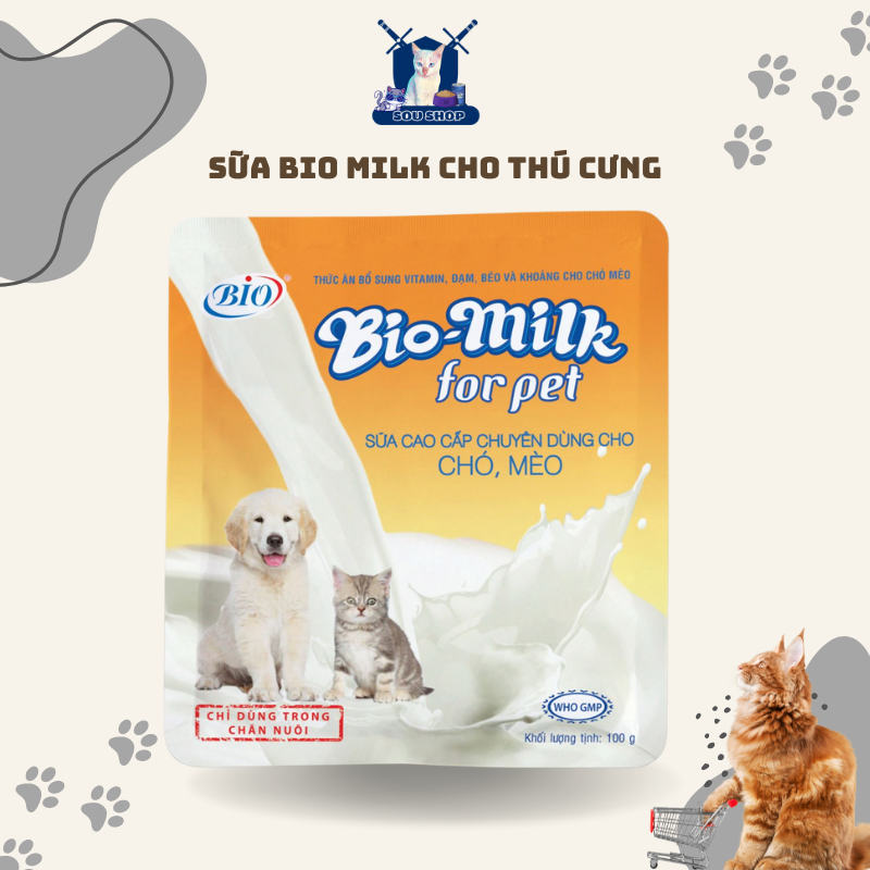 Sữa Bio Milk cho thú cưng