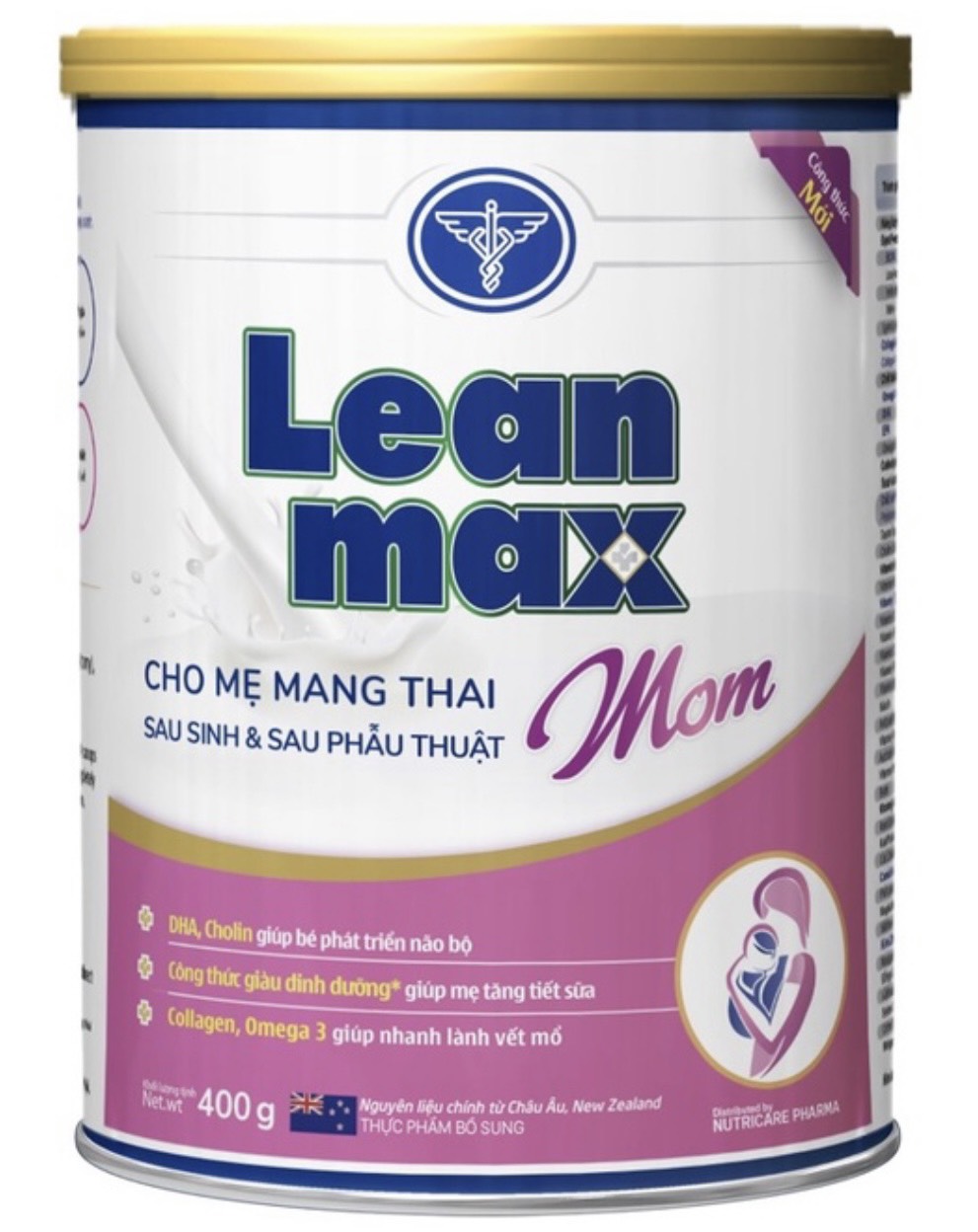 Leanmax mom 850g -sữa bầu