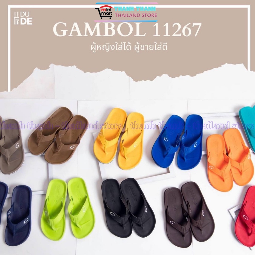 Dép Thái Lan Nam Xỏ Ngón Gambol 11267