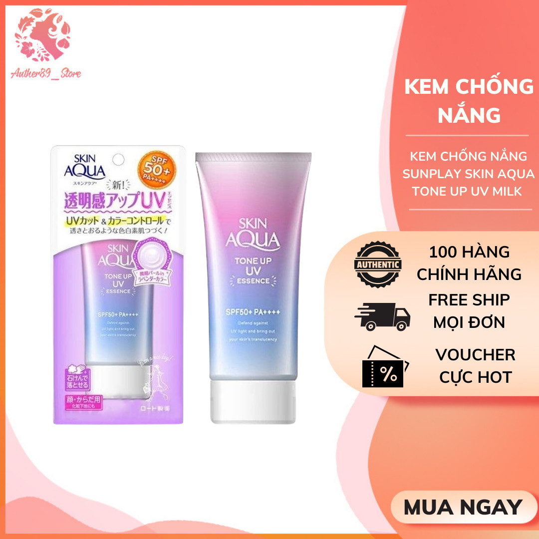 Kem chống nắng skin aqua aqua tone up uv spf50+