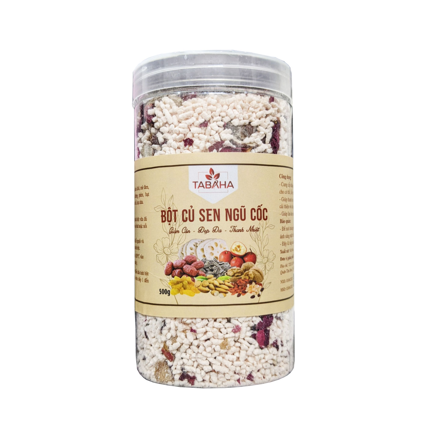 Bột Củ sen Ngũ Cốc Dinh Dưỡng giảm cân Healthy Tabaha 500g